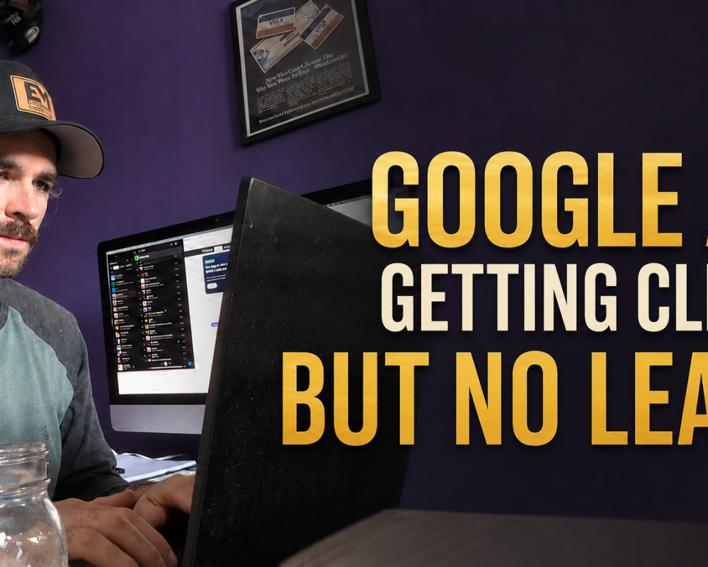 Why Your Google Ads Are Getting Clicks but No Leads